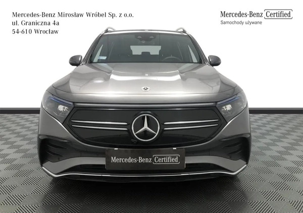 Mercedes-Benz EQB cena 239900 przebieg: 20795, rok produkcji 2021 z Wrocław małe 407